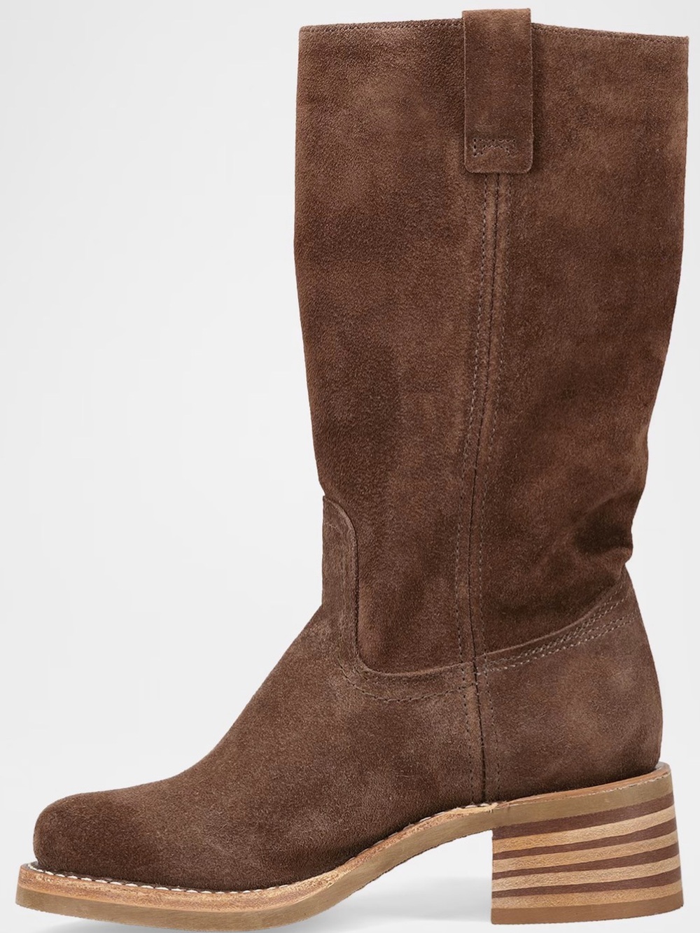 NWOT FRYE Campus 12R Suede Mid-Calf Boots 🔥 rare size 🔥 - Picture 6 of 12
